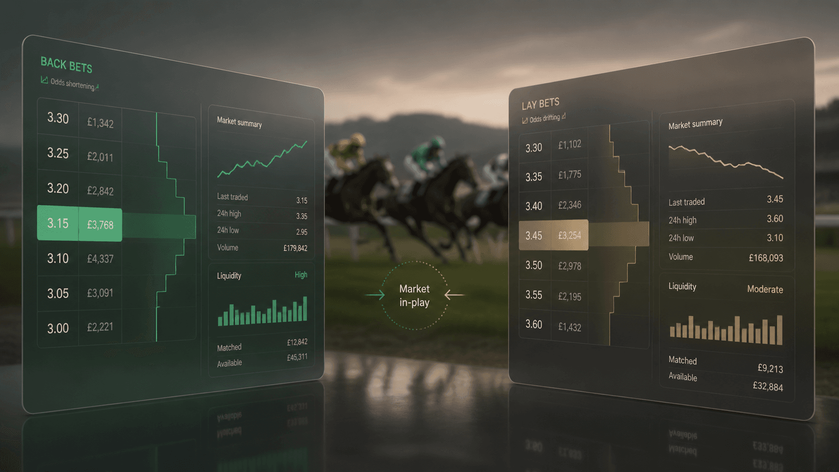 Betfair vs Smarkets vs Matchbook exchange comparison for back and lay betting markets