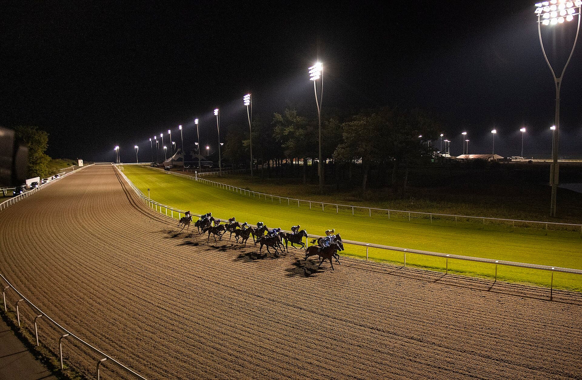 Racing at Chelmsford City Racecourse