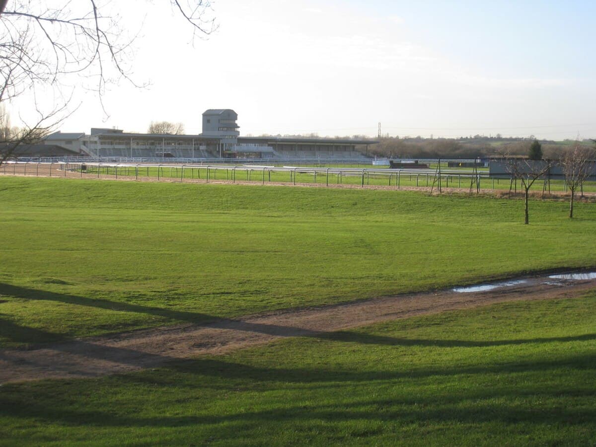 The stands at Southwell Racecourse