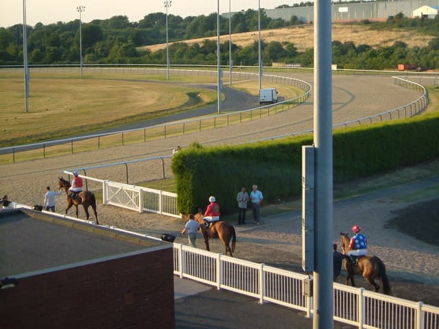 Dunstall Park racecourse at Wolverhampton