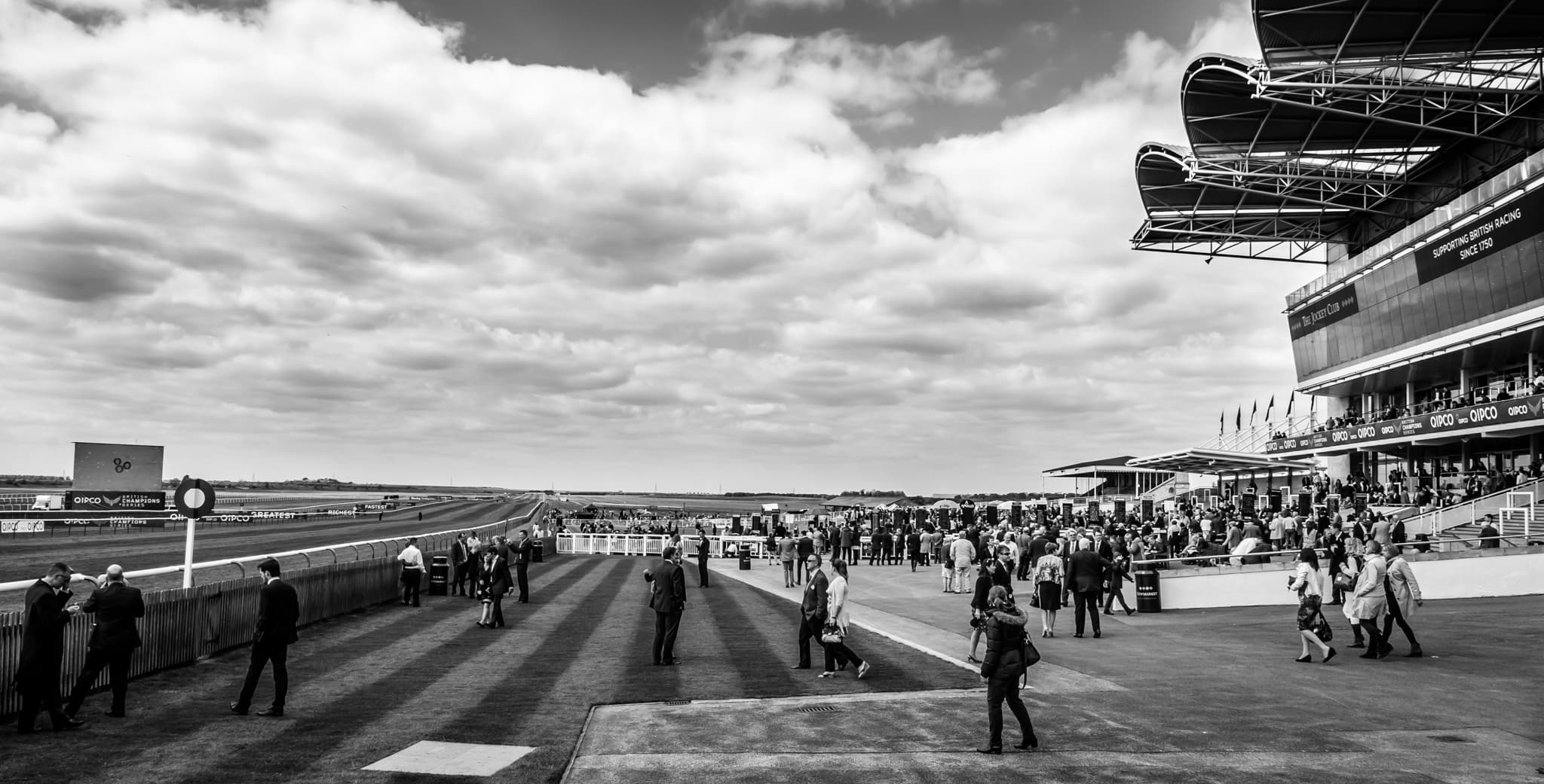 Newmarket Racecourse on 2000 Guineas day